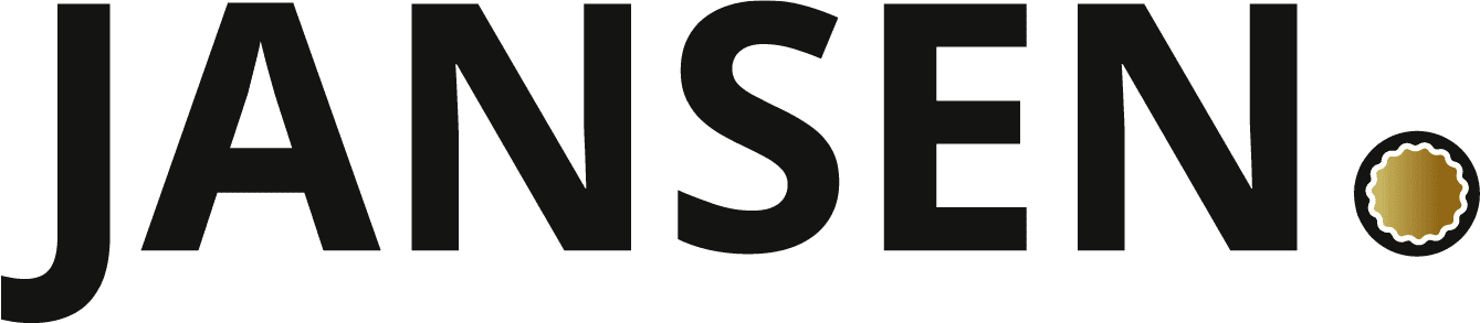 Logo der Kanzlei: Schriftzug 'Jansen.'